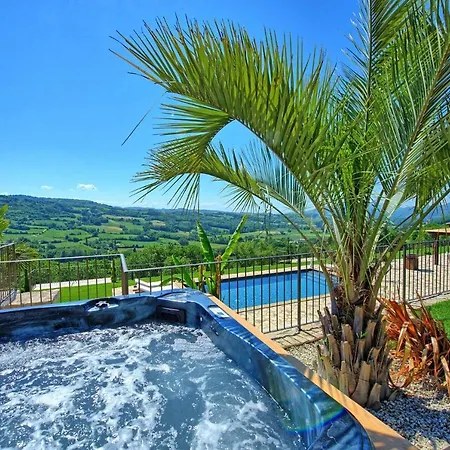 빌라 Montone Villa Sleeps 12 With Pool Air Con And Wifi *