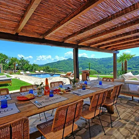 Montone Villa Sleeps 12 With Pool Air Con And Wifi *